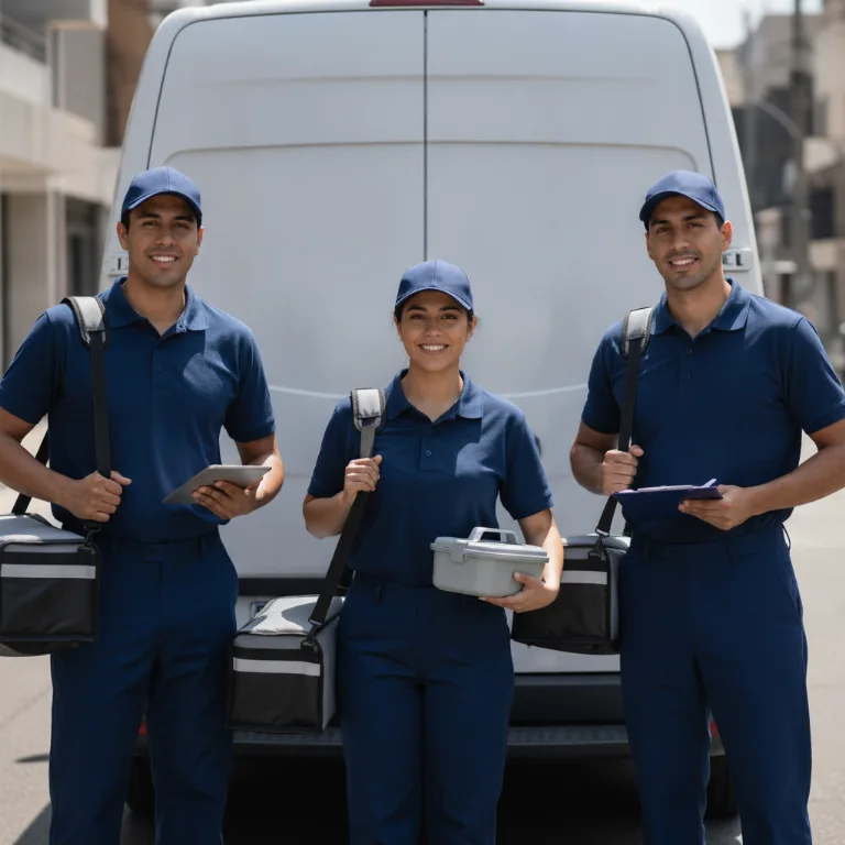 Entrega de Comidas equipo en Colonia del Valle